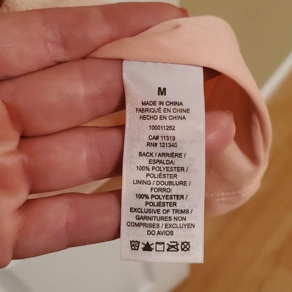 Light pink mini bodycon dress - Picture 5 of 6